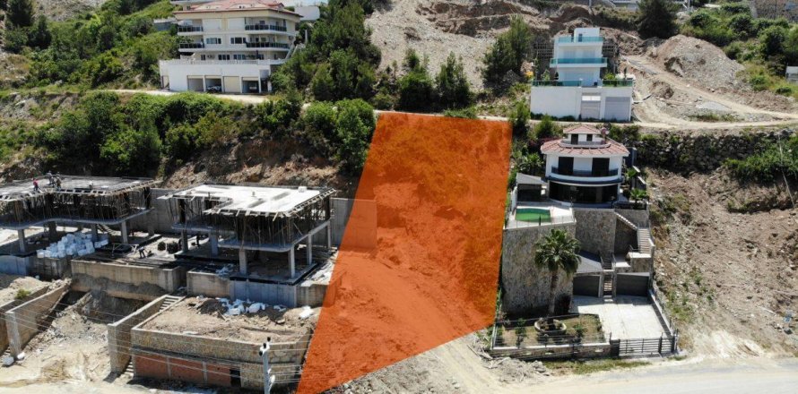 Tomt i Kargicak, Alanya, Antalya, Tyrkia Nr. 147422