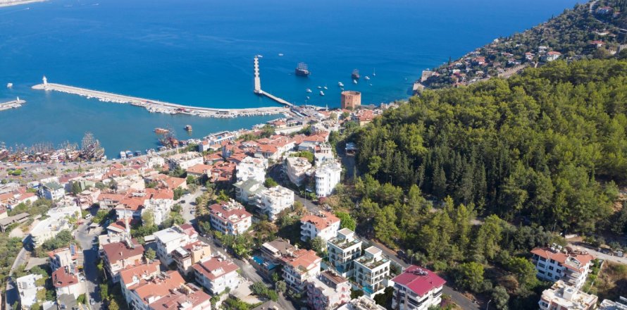 1+1 Villa  i Alanya, Antalya, Tyrkia Nr. 145983