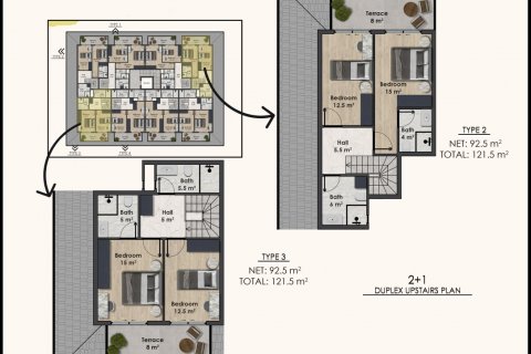 Leilighet i Okurcalar, Alanya, Antalya, Tyrkia Nr. 135239 - 20