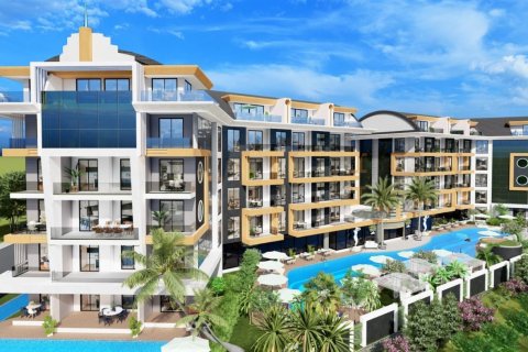 Daire  1+1  Oba, Antalya, Türkiye №116474