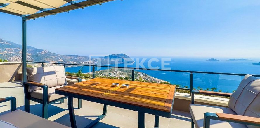 4+1 Villa i Kas, Antalya, Turkiet Nr. 144768