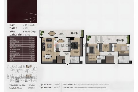 3+1 Lägenhet  i Atasehir, Istanbul, istanbul, Turkiet Nr. 206688 - 12