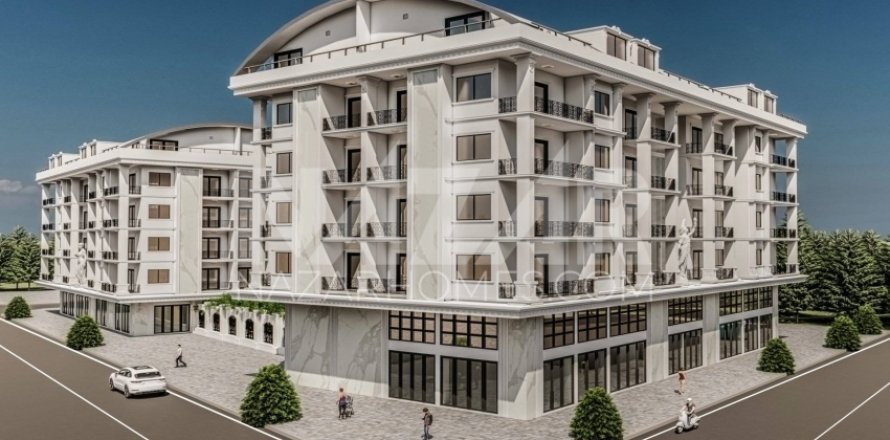 1+1 Lejlighed  i Alanya, Antalya, Tyrkiet Nr. 116712