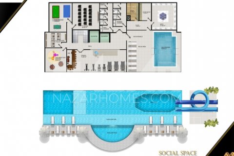 Apartment for sale in Avsallar, Antalya, Turkey, 3 bedrooms, 97m2, No. 116783 – photo 17