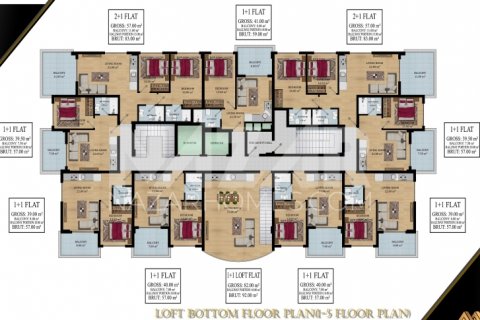 Apartment for sale in Avsallar, Antalya, Turkey, 3 bedrooms, 97m2, No. 116783 – photo 13