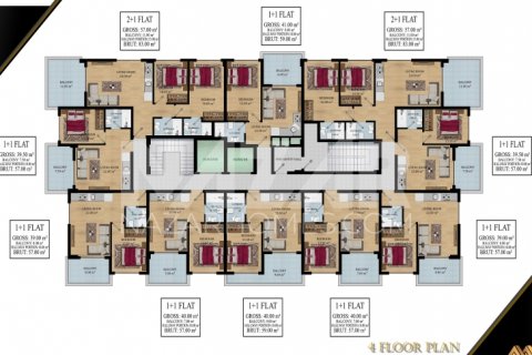Apartment for sale in Avsallar, Antalya, Turkey, 3 bedrooms, 97m2, No. 116783 – photo 12