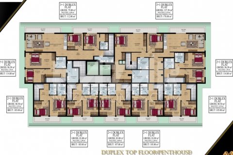 Apartment for sale in Avsallar, Antalya, Turkey, 3 bedrooms, 97m2, No. 116783 – photo 16