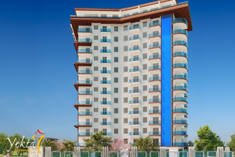3+1 Lägenhet  i Mahmutlar, Antalya, Turkiet Nr. 143181
