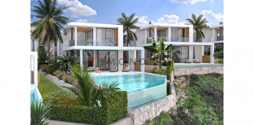 4+1 Villa  in Bahceli, Girne, Northern Cyprus No. 152290