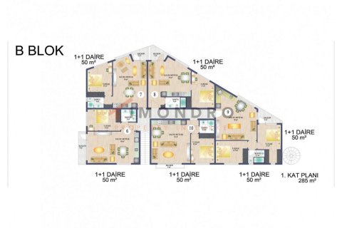 1+1 Lägenhet i Alsancak, Girne, Nr. 151943 - 29
