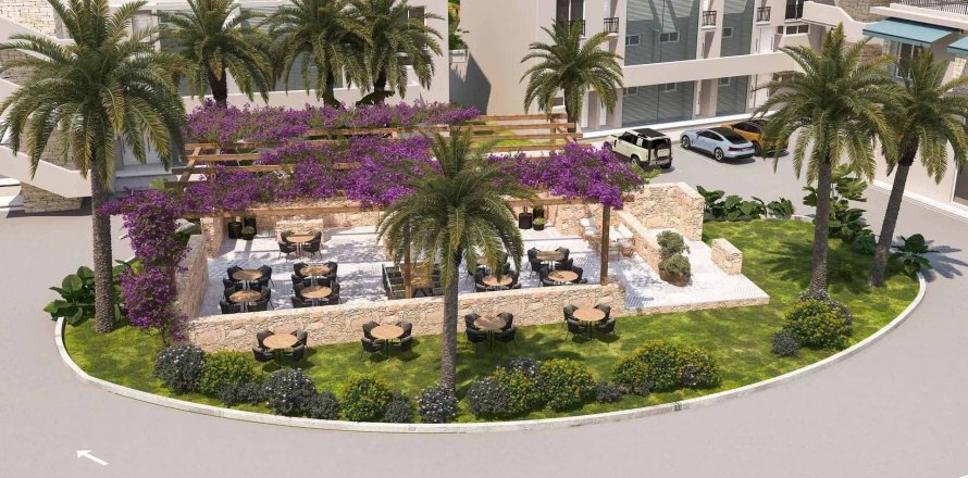 2+1 Penthouse in Sea Magic Garden, Girne, Northern Cyprus No. 158630