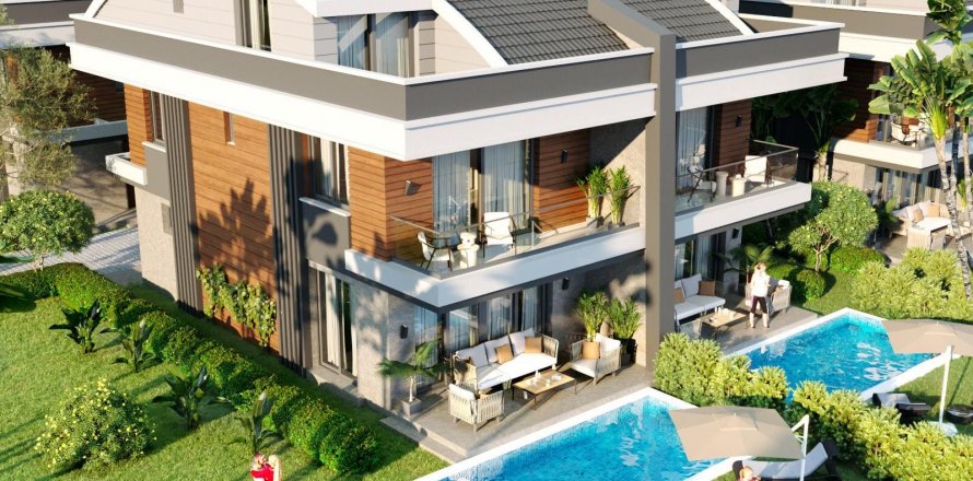 5+1 Villa in Konyaalti, Antalya, Turkey No. 159163