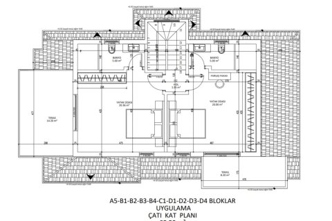 4+1 Villa i Fethiye, Mugla, Tyrkiet Nr. 193817 - 18