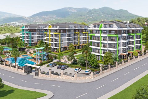 1+1 Apartment  in Alanya, Antalya, Turkey No. 168431