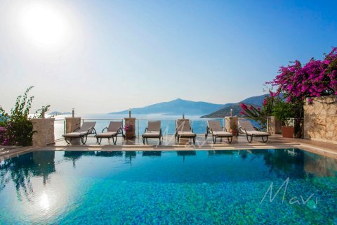 4+1 Villa  i Kalkan, Antalya, Tyrkiet Nr. 167525 - 15