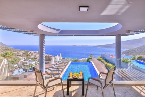 4+1 Villa  i Kalkan, Antalya, Turkiet Nr. 178233 - 10