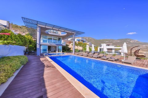4+1 Villa  i Kalkan, Antalya, Turkiet Nr. 178233 - 4