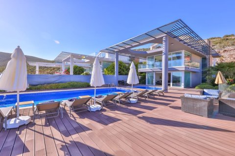 4+1 Villa  i Kalkan, Antalya, Turkiet Nr. 178233 - 3
