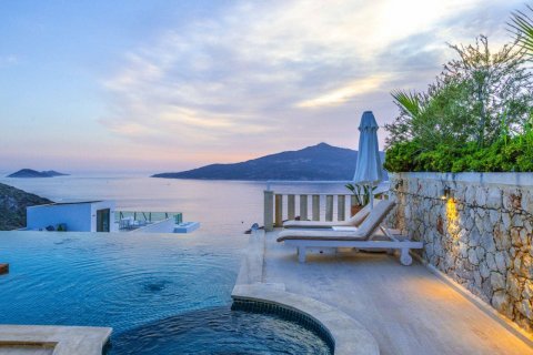 4+1 Villa  i Kalkan, Antalya, Turkiet Nr. 178236 - 19