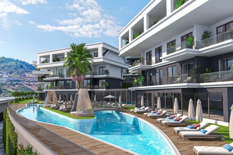2+1 Penthäuser  in Kargicak, Alanya, Antalya, Türkei Nr. 175671