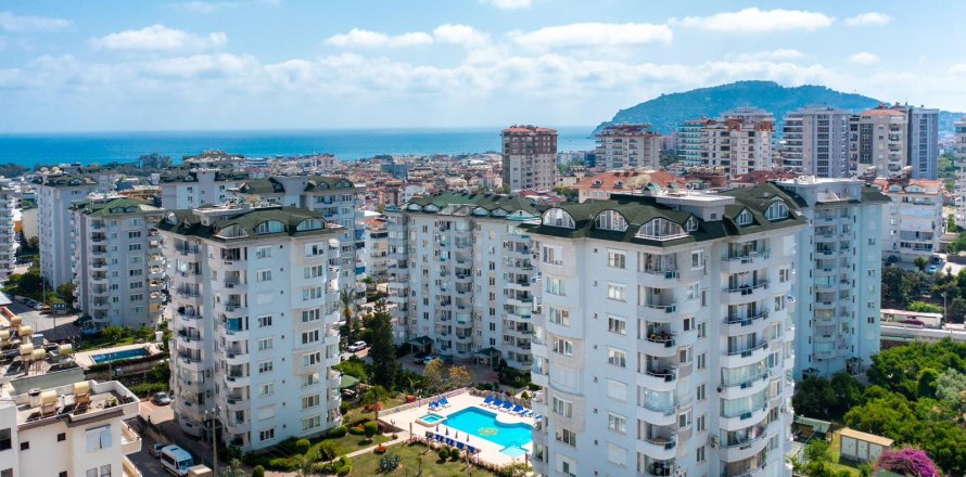 1+1 Leilighet  i Alanya, Antalya, Tyrkia Nr. 161125