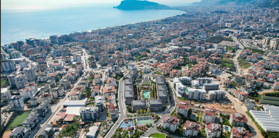 1+1 Lägenhet  i Alanya, Antalya, Turkiet Nr. 189122