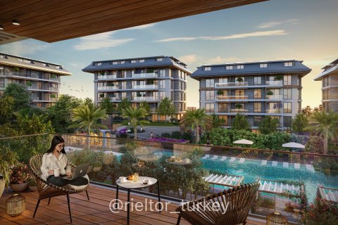 1+1 Lägenhet  i Alanya, Antalya, Turkiet Nr. 189122 - 6