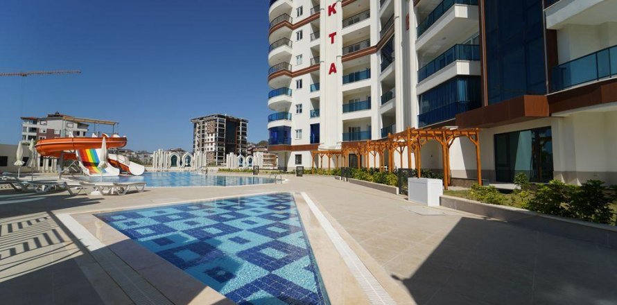 1+1 Lejlighed  i Gazipasa, Antalya, Tyrkiet Nr. 165632