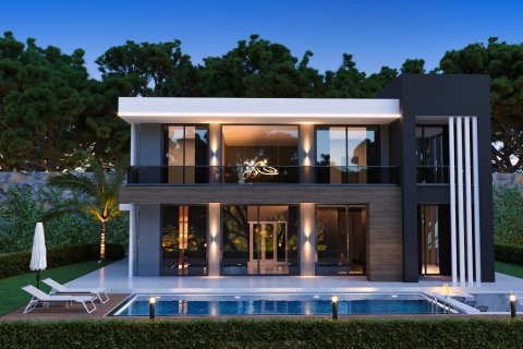 4+1 Villa  in Alanya, Antalya, Türkei Nr. 176302