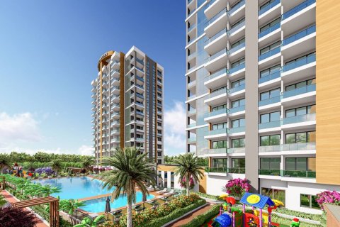1+1 Apartment in Lavinya Queen, Tomuk, Mersin, Turkey No. 191371