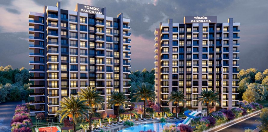 1+1 Lägenhet i Mersin, Turkiet Nr. 163305