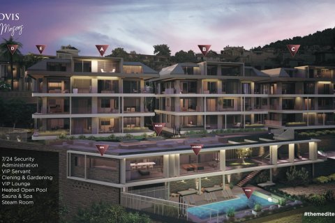 1+1 Lägenhet i Alanya, Antalya, Turkiet Nr. 166329 - 2