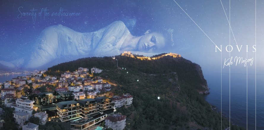 1+1 Lägenhet i Alanya, Antalya, Turkiet Nr. 166329