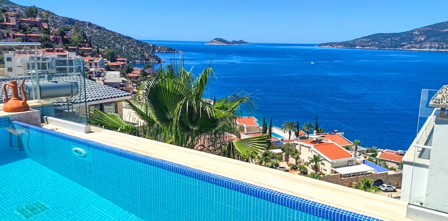 Villa 4+1 Kalkan, Antalya, Türkiye №166185
