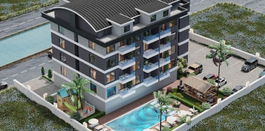 1+1 Apartment in Alanya, Antalya, Turkey No. 191364