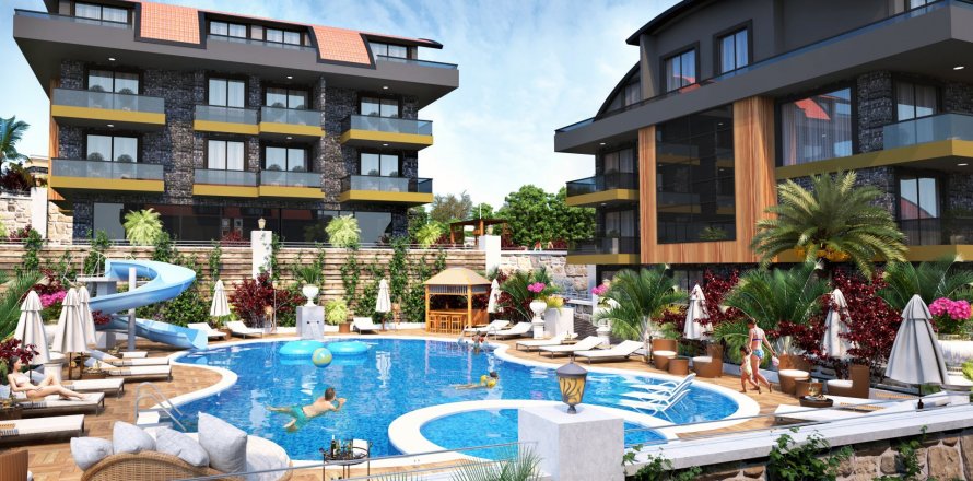 2+1 Lägenhet i Alanya, Antalya, Turkiet Nr. 185467