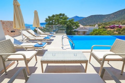 4+1 Villa i Kalkan, Antalya, Turkiet Nr. 178232 - 8
