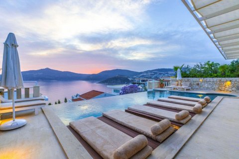 4+1 Villa  i Kalkan, Antalya, Turkiet Nr. 178236 - 15
