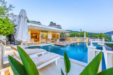 4+1 Villa  i Kalkan, Antalya, Turkiet Nr. 178236 - 12