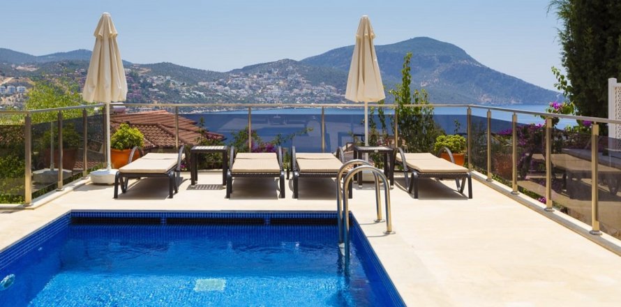 3+1 Leilighet i Kalkan, Antalya, Tyrkia Nr. 166190