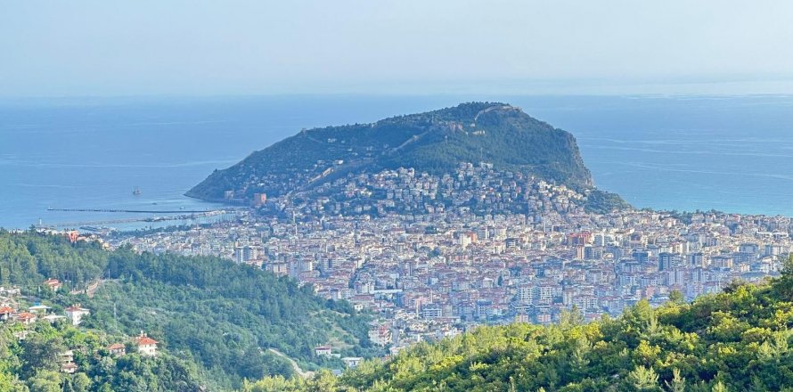 3+1 Penthouse i Alanya, Antalya, Tyrkiet Nr. 168619