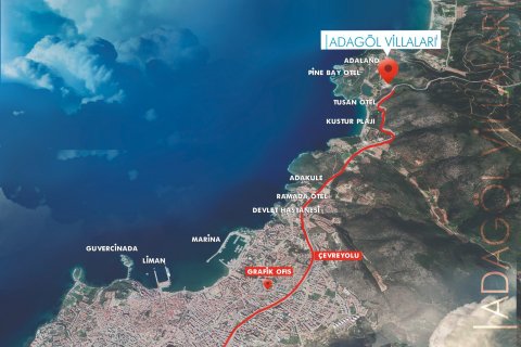 4+0 Villa i Kusadasi, Aydin, Turkiet Nr. 162912 - 21