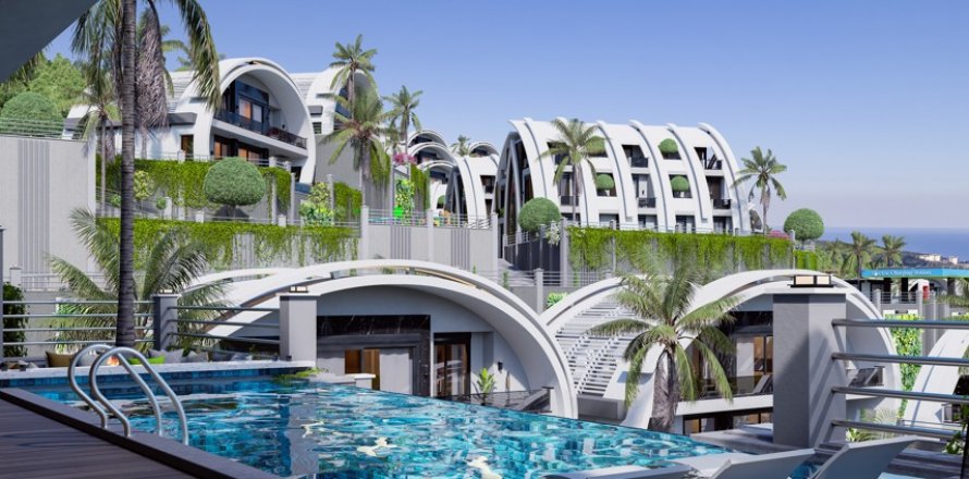 Daire  1+1  Alanya, Antalya, Türkiye №164823