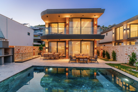 4+1 Villa i Kalkan, Antalya, Tyrkiet Nr. 178230 - 19