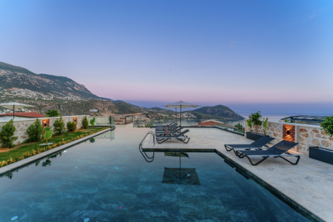 4+1 Villa i Kalkan, Antalya, Tyrkiet Nr. 178230 - 20