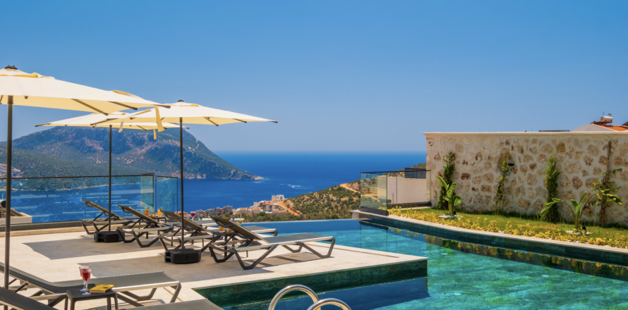 4+1 Villa  in Kalkan, Antalya, Türkei Nr. 178231