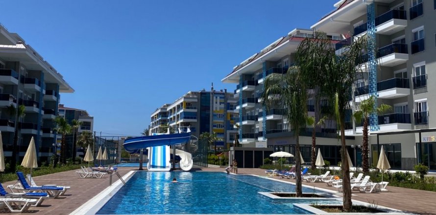Daire Calypso Residence 1+1, Alanya, Antalya, Türkiye №171572