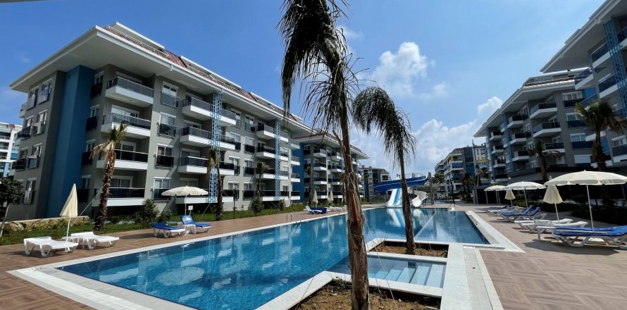 آپارتمان در در Calypso Residence Alanya ، ترکیه 1 خوابه ، 49 متر مربع. شماره 171565