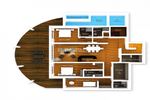Villa for sale in Bodrum, Mugla, Turkey, 4 bedrooms, 607m2, No. 178635 – photo 28