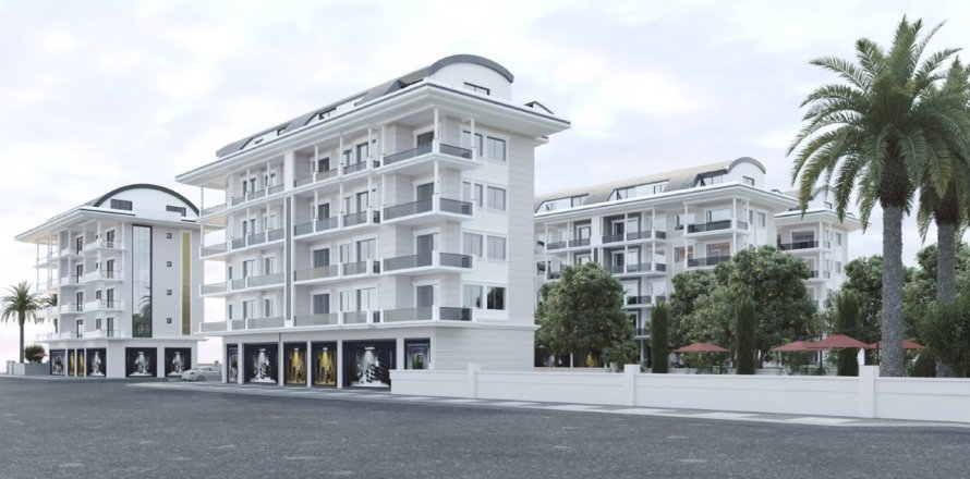 1+1 Leilighet i Alanya, Antalya, Tyrkia Nr. 179569